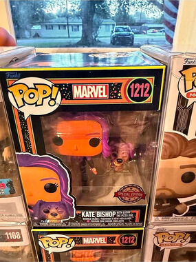 Funko Kate Bishop with Lucky the Pizza Dog #1212